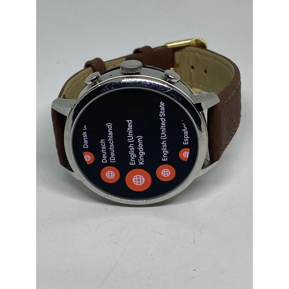 Fossil Gen 4 Authentic Digital Dial Smart Watch Custom Band FTW6014 AB180